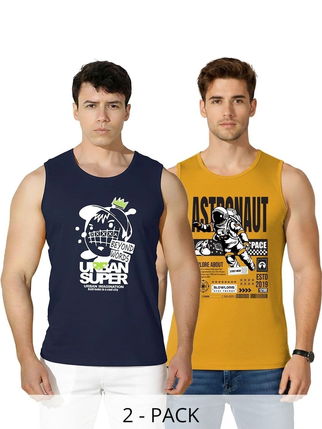 CRYPTIC Men 2 Printed T-shirt - view 1