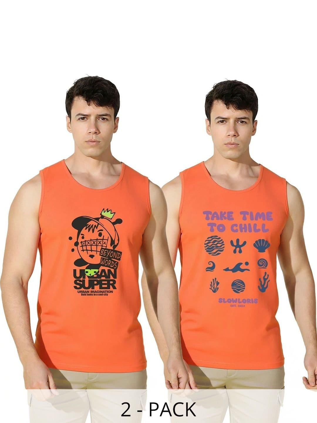 CRYPTIC Men 2 Printed T-shirt - view 1