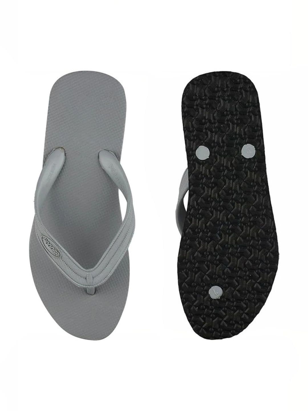 Poddar Men Rubber Thong Flip-Flops - view 1