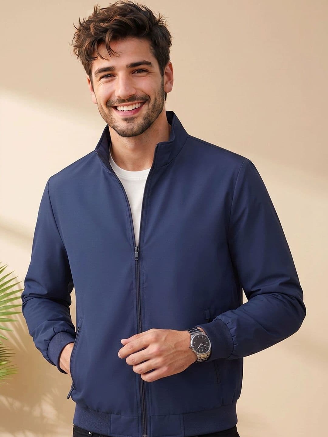 Kook N Keech Men Lightweight Bomber Jacket - view 1