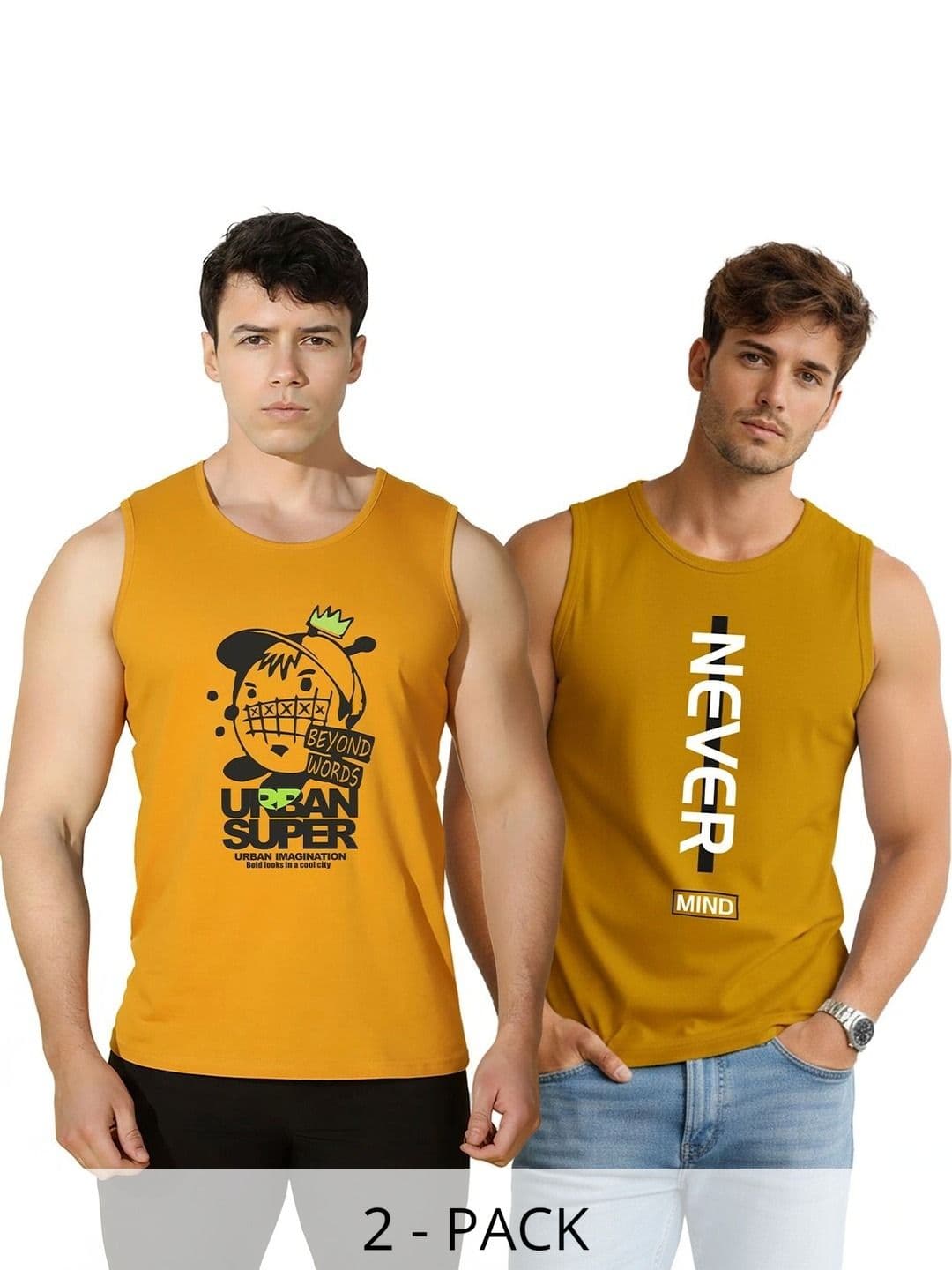 CRYPTIC Men 2 Printed T-shirt - view 1