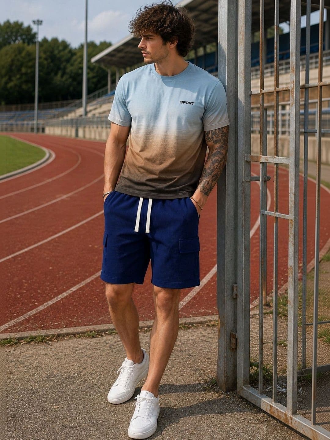 Mast & Harbour Men Cargo Shorts - view 1