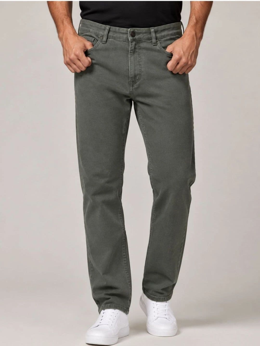 ZUSH Men Straight Fit Mid-Rise Stretchable Jeans - view 1