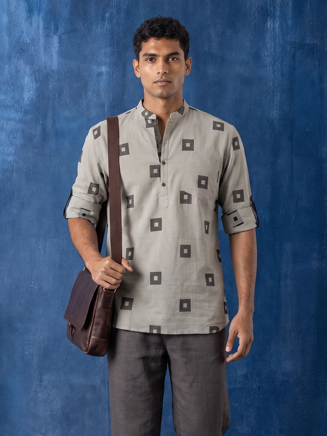 Taavi Woven Legacy Self Design Kurta - view 1