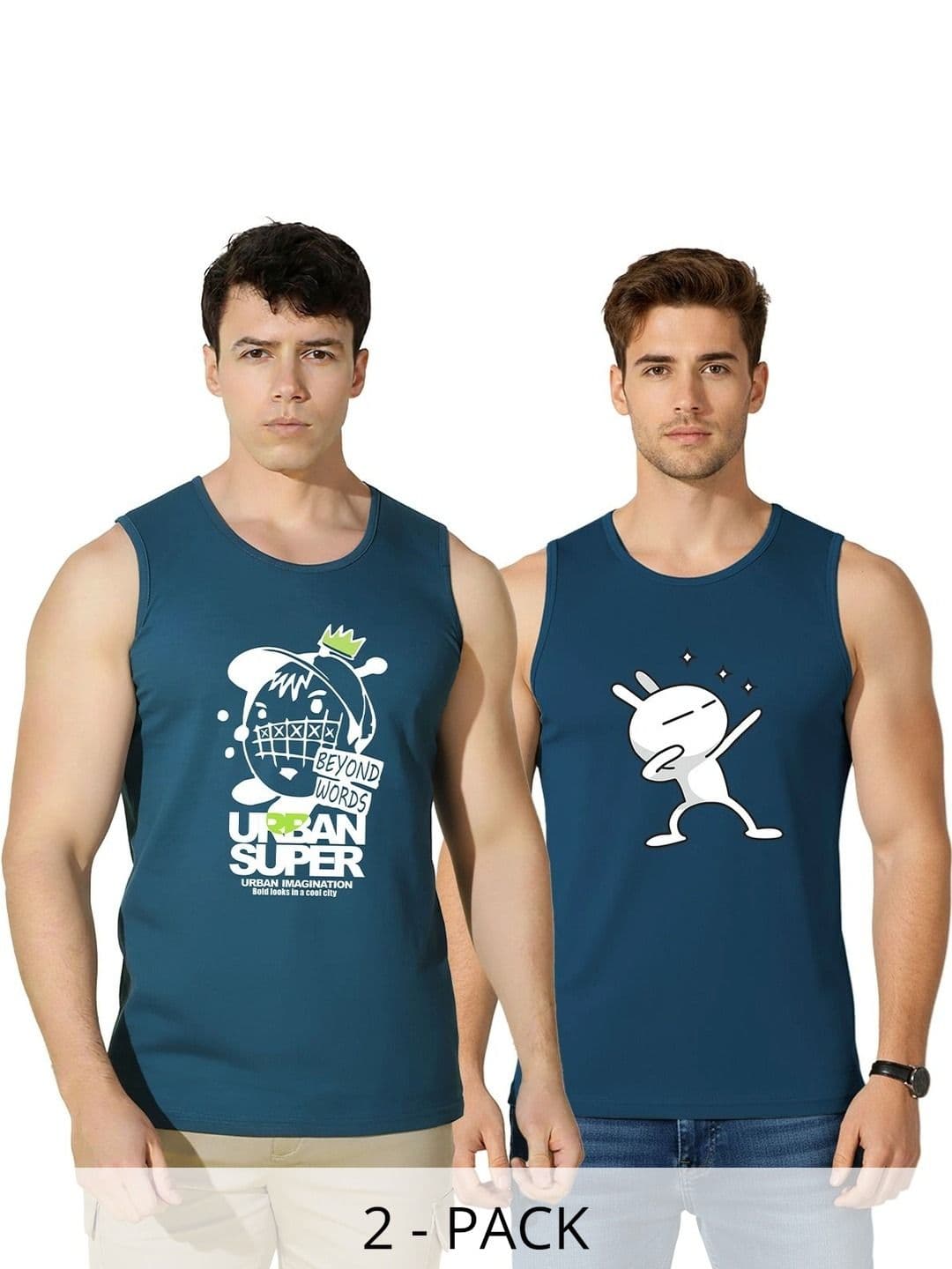 CRYPTIC Men 2 Printed T-shirt - view 1