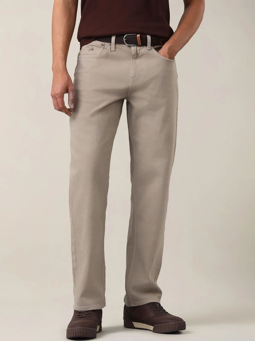 U.S. Polo Assn. Denim Co. Men Relaxed Fit Mid-Rise Jeans - view 1