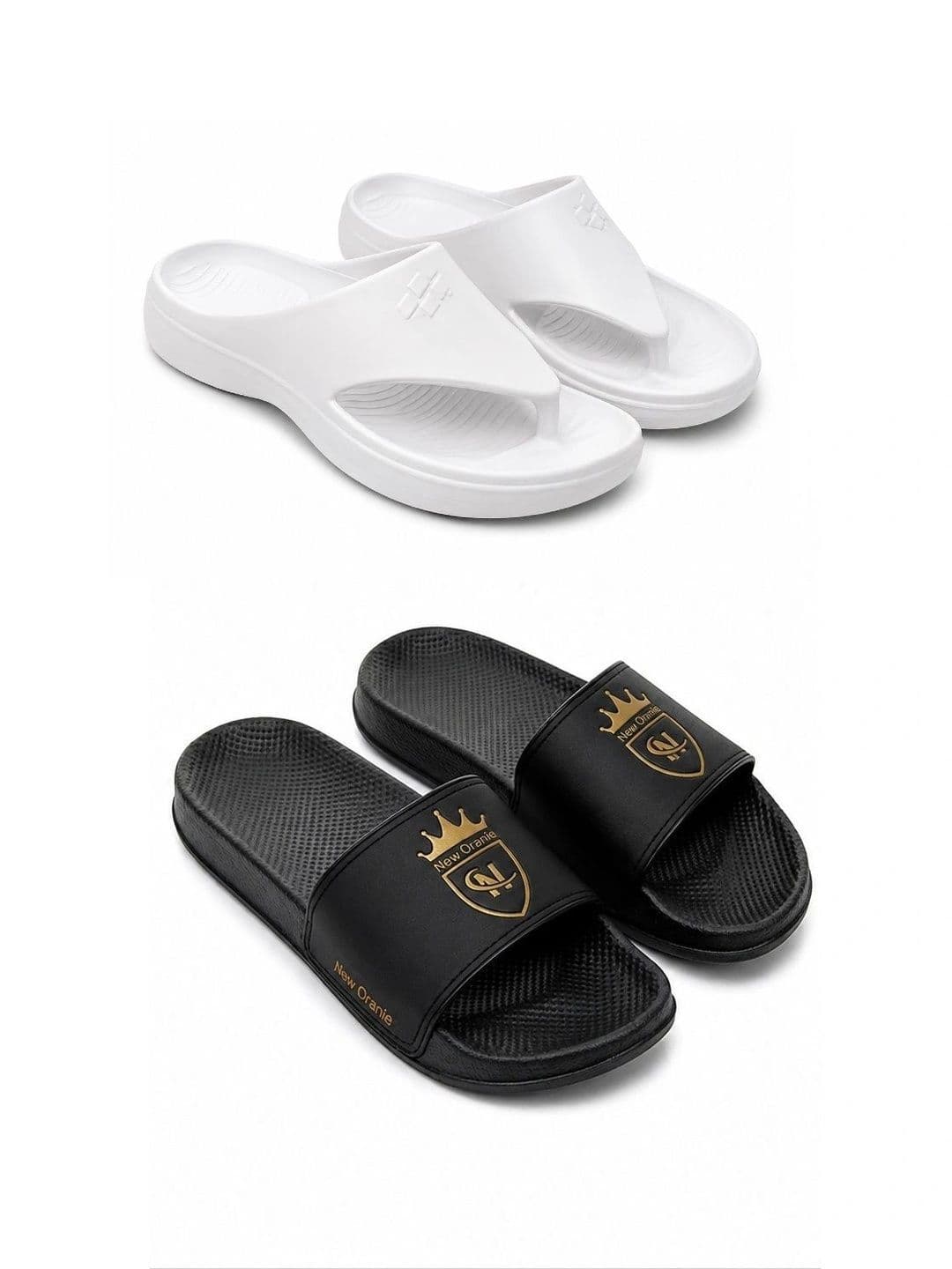 NEW ORANIE Men Printed Thong Flip-Flops - view 1