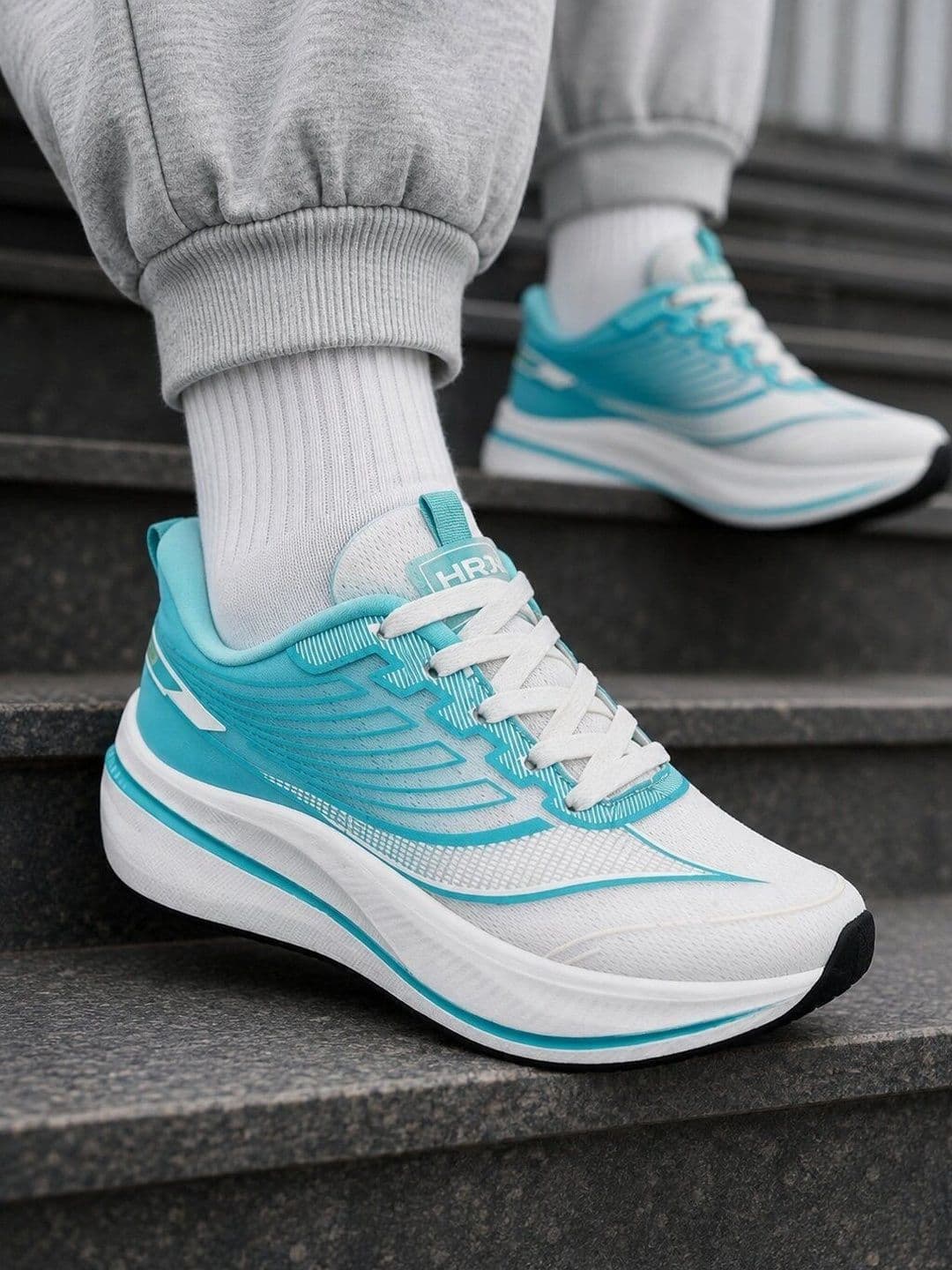 HRX by Hrithik Roshan Men Mesh Running Shoes - view 1