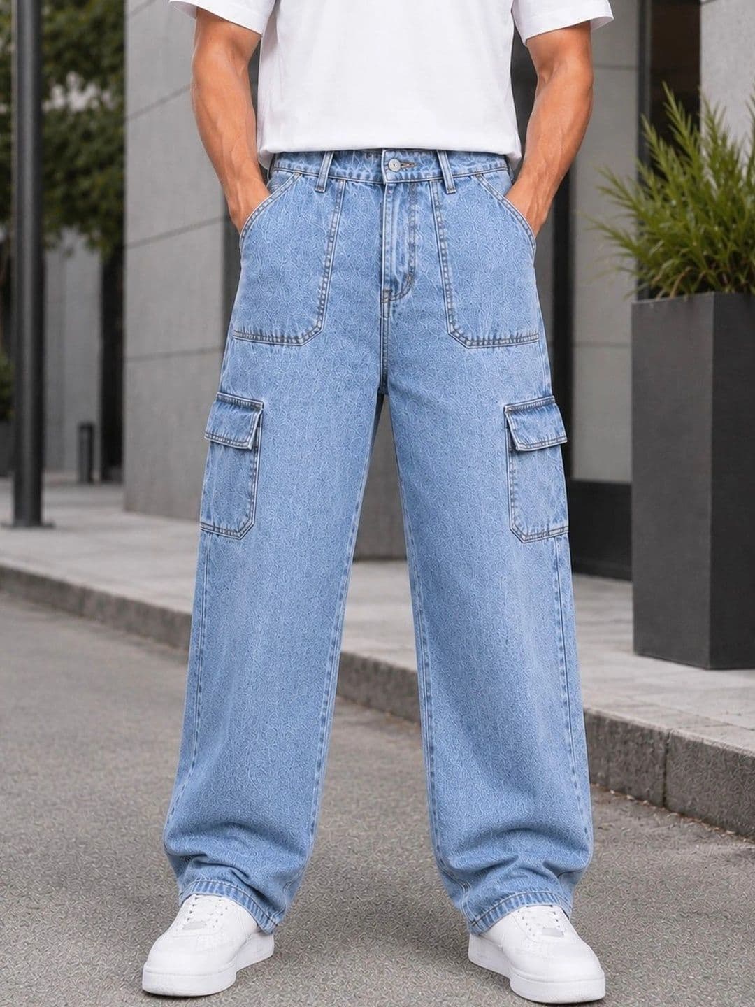 MQ Denim Men Straight Fit Mid-Rise Jeans - view 1