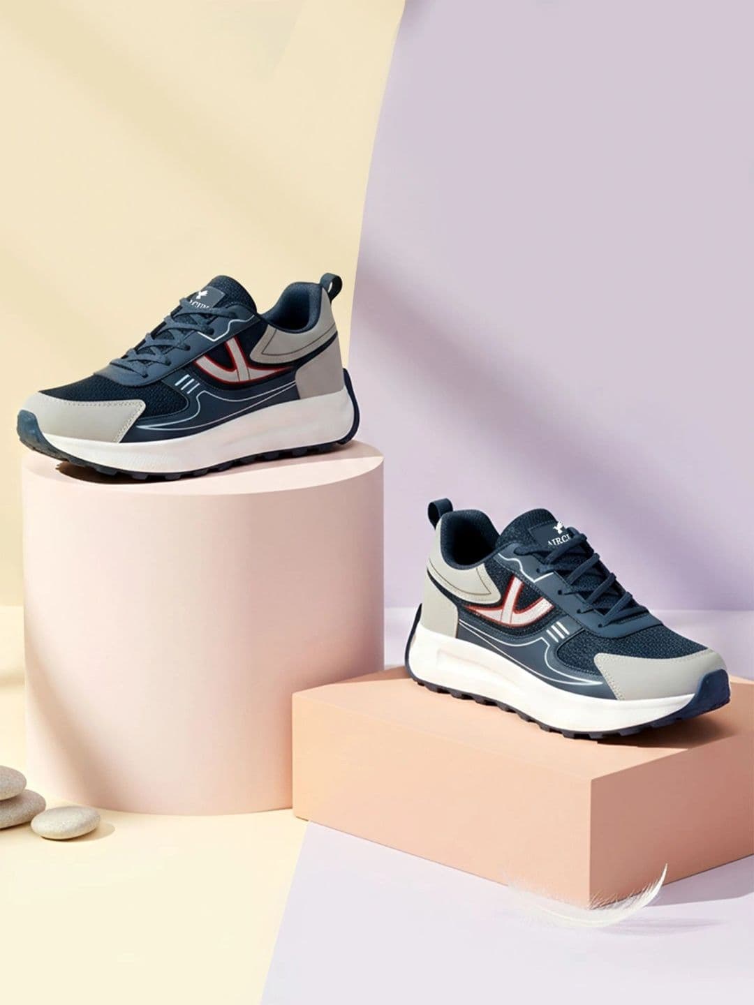 Aircum Men Mesh Running Shoes - view 1
