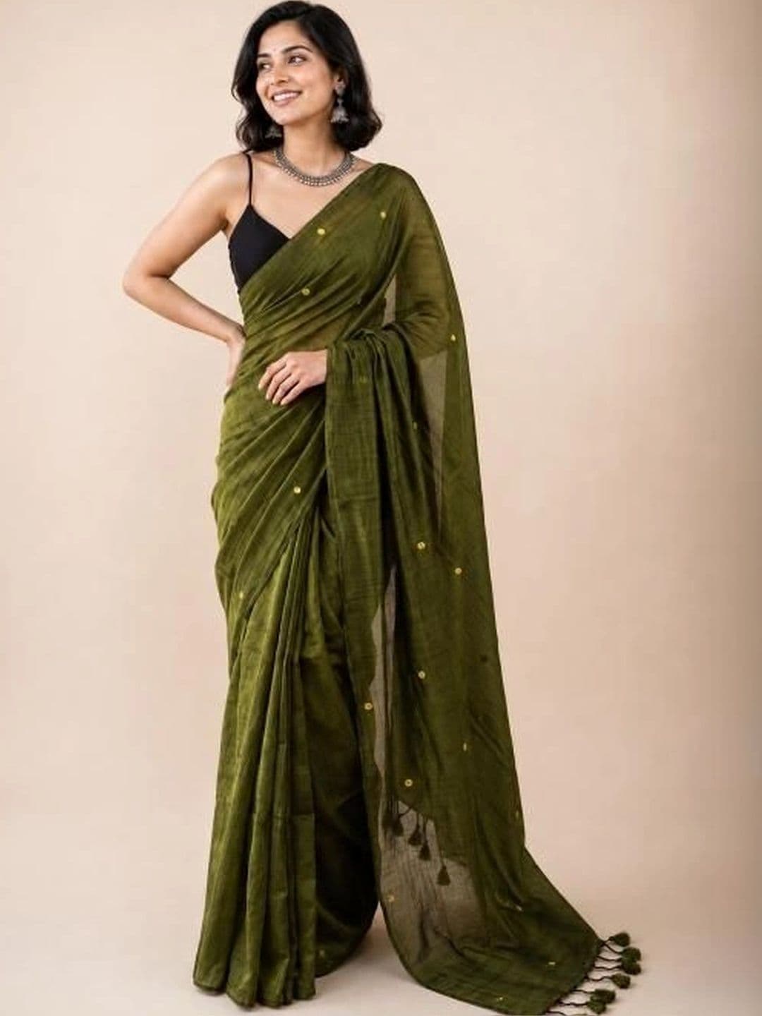 SHYAMALI BOUTIQUE Pure Cotton Saree - view 1