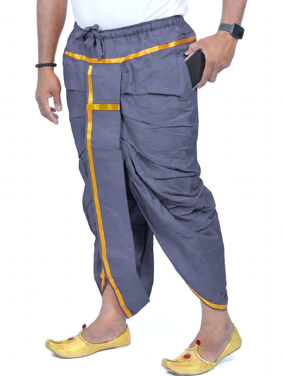 TUNI MANI Men Cotton Dhoti Dhotis - view 1