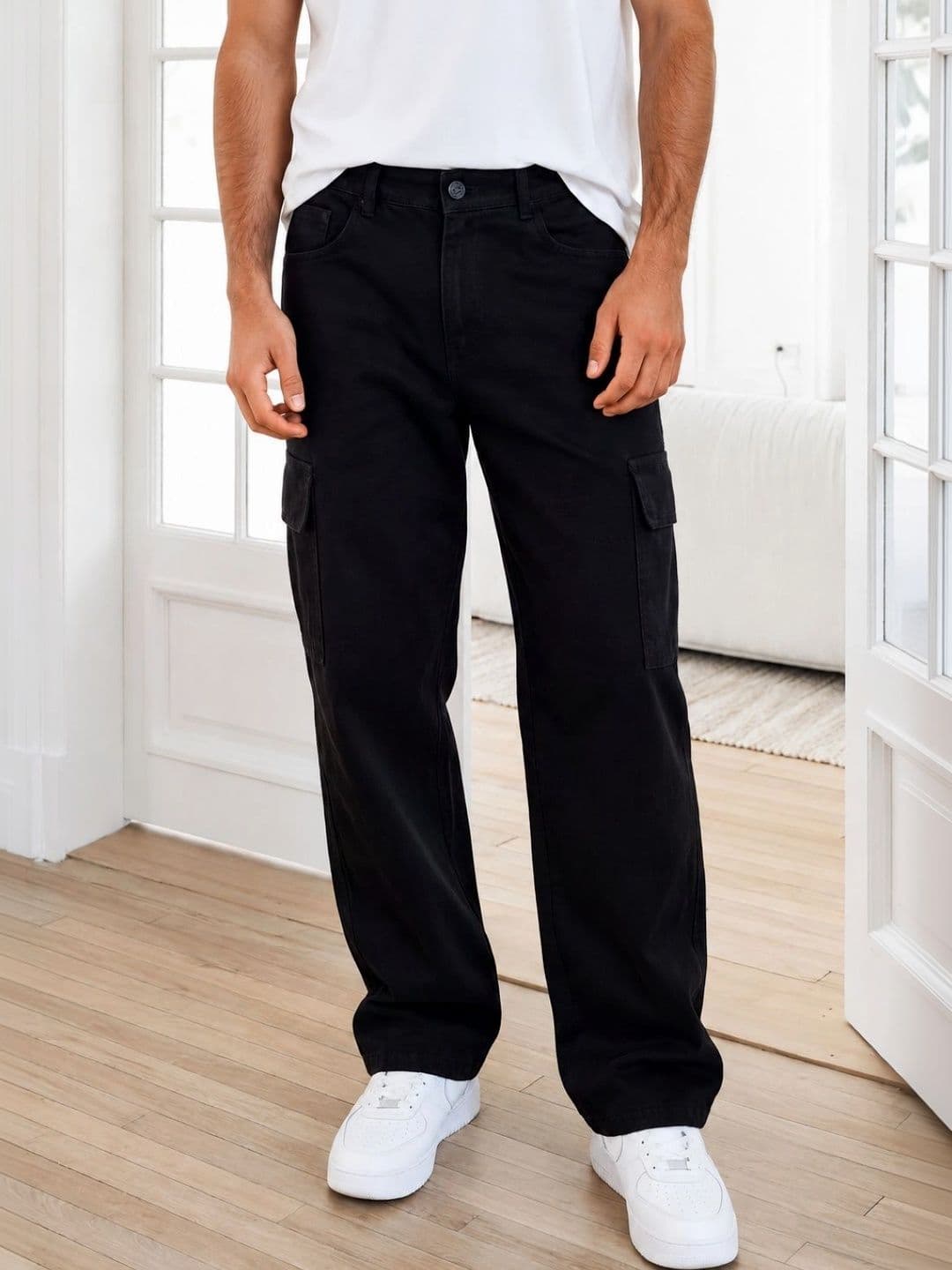Moda Star Men Classic Relaxed Fit Mid-Rise Stretchable Jeans - view 1