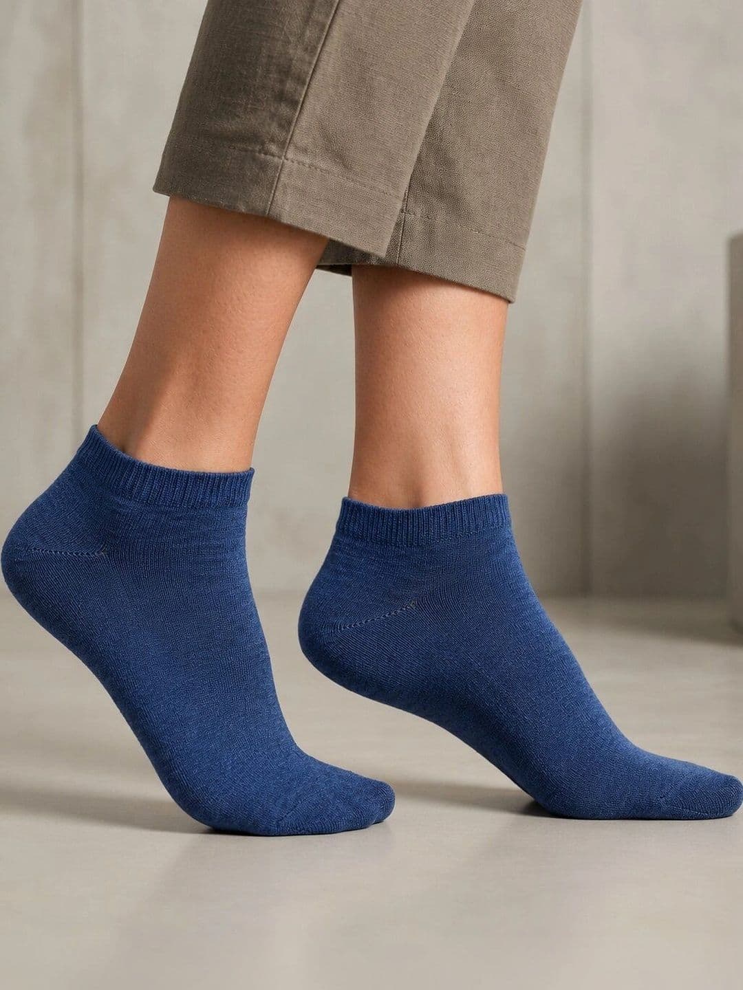 Moda Rapido Men Cotton Blend Ankle Length Socks - view 1