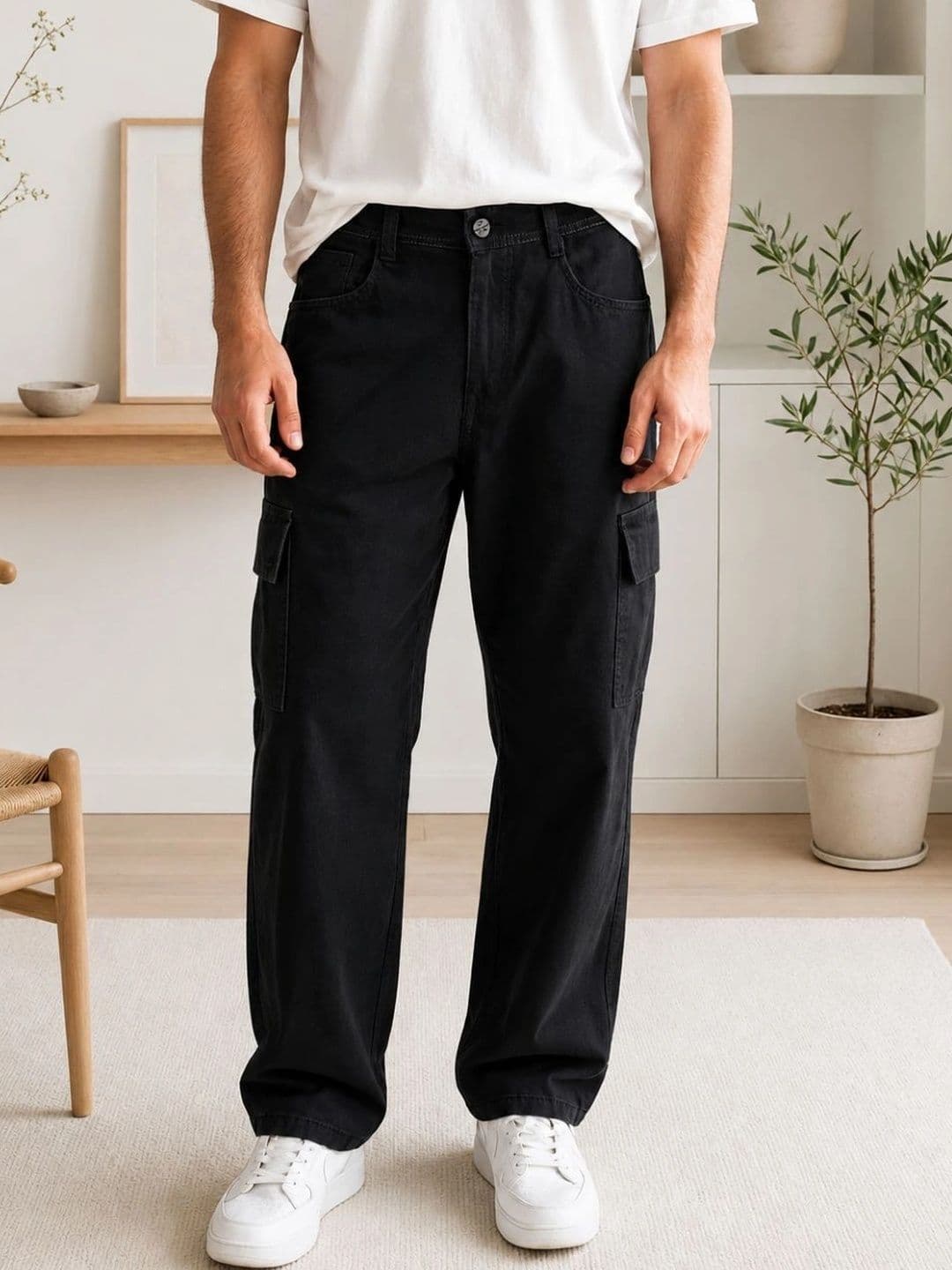 Moda Star Men Classic Relaxed Fit Mid-Rise Stretchable Jeans - view 1