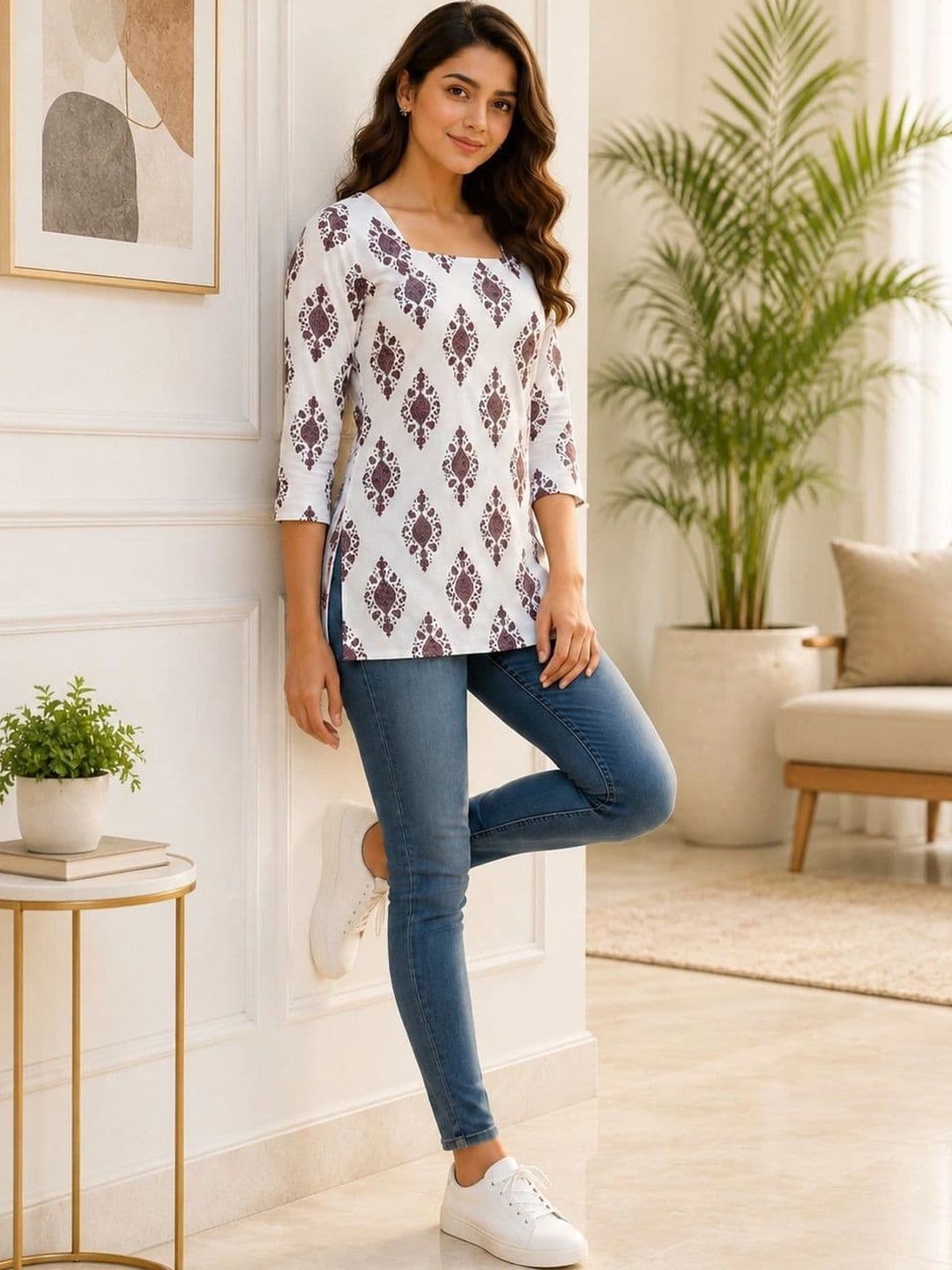 Il filo Women Ethnic Motifs Printed Kurta - view 1