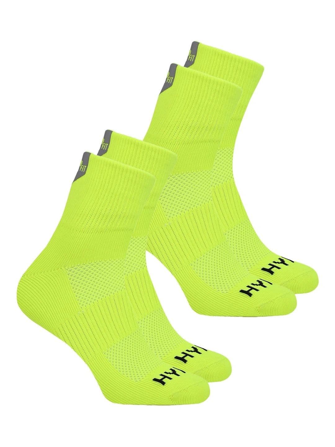 HYPR FIT Men Pack of 2 Cotton Patterned Above Ankle Socks - view 1