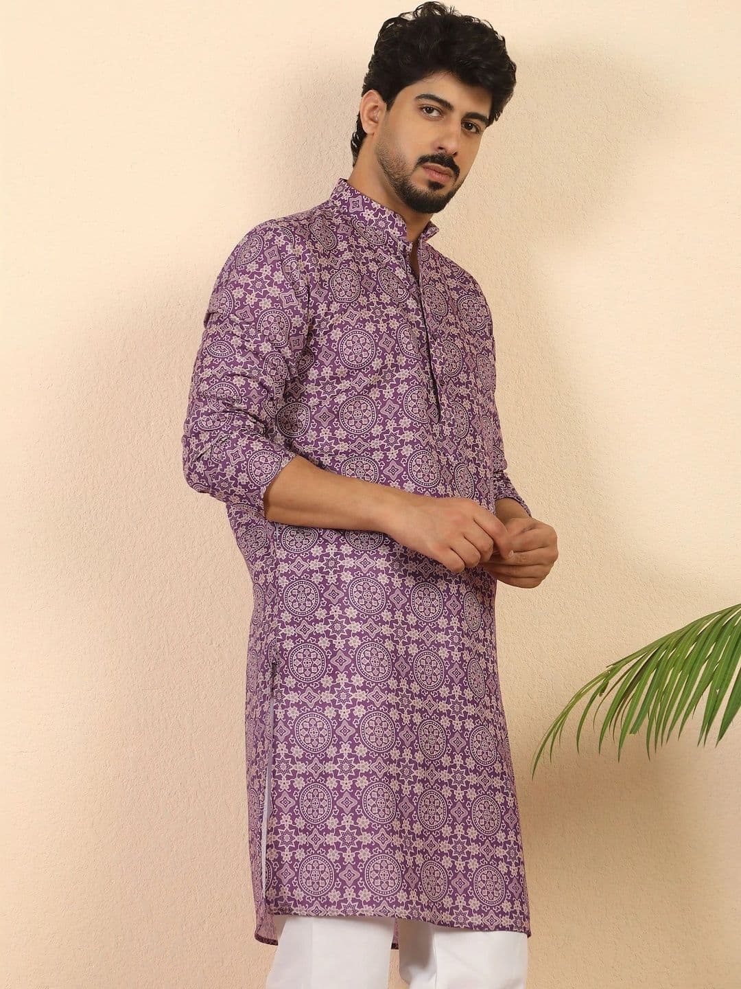KRAFT INDIA Men Ethnic Motifs Printed Kurta - view 1