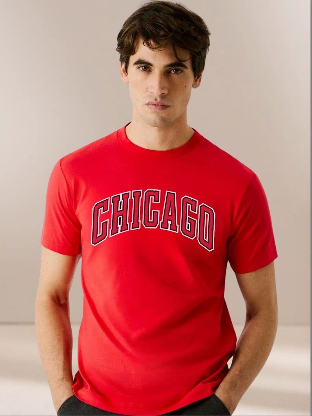 MEG FASHION Men Typography Printed T-shirt - view 1