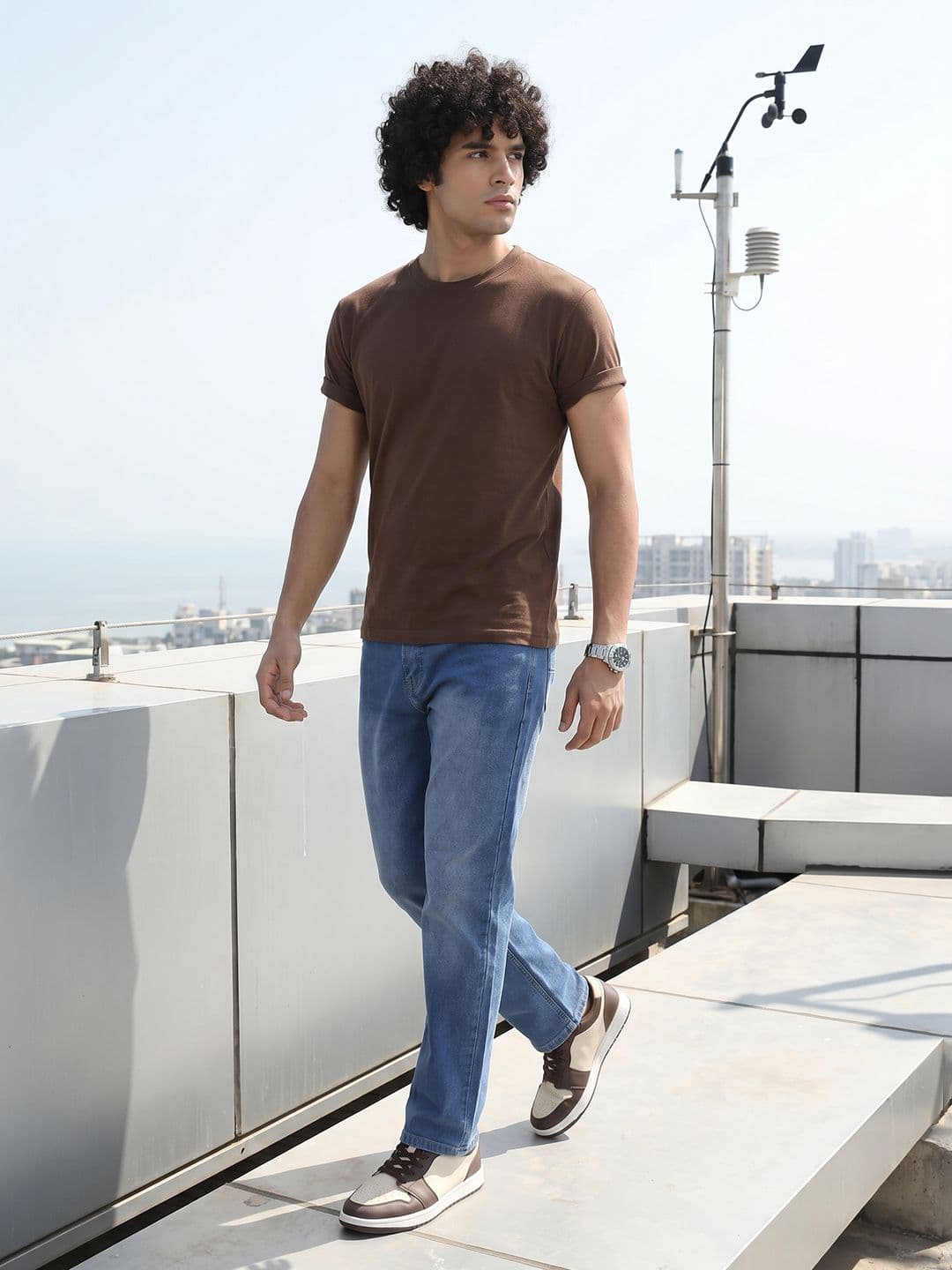 The Roadster Life Co. Men Regular Fit Stretchable Jeans - view 1