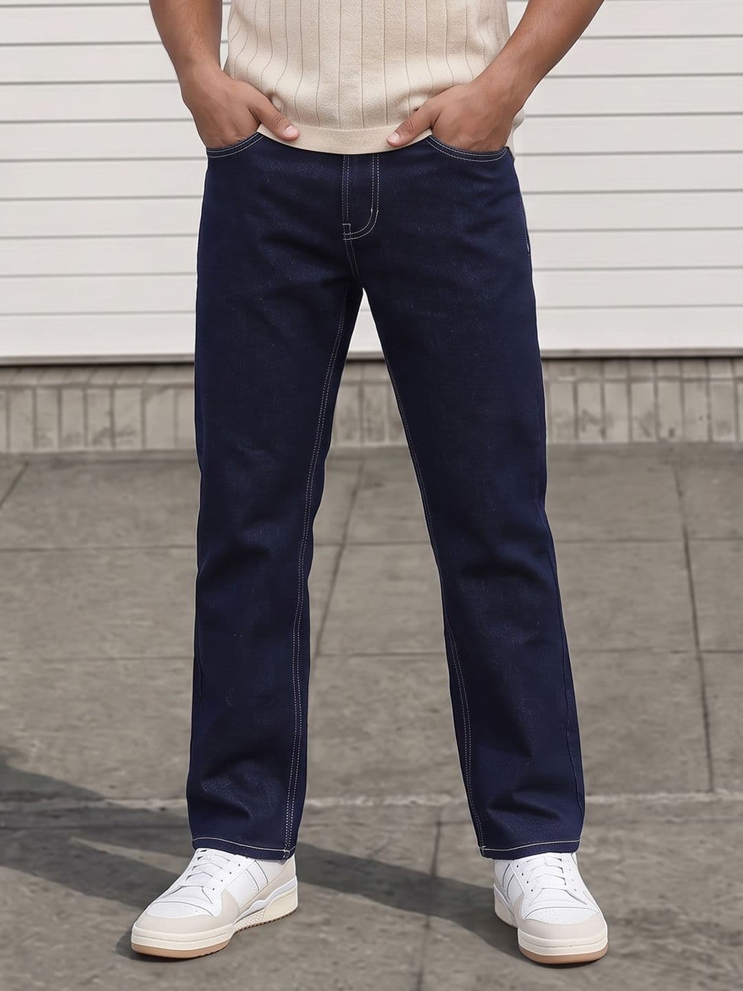 The Roadster Life Co. Men Regular Fit Stretchable Jeans - view 1