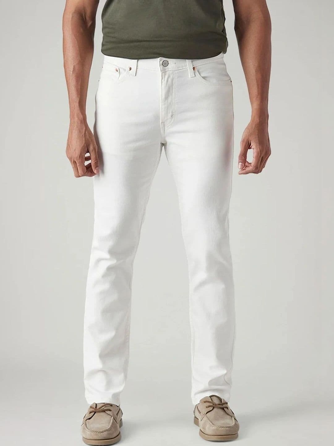 Levis Men Classic Slim Fit Mid-Rise Stretchable Jeans - view 1