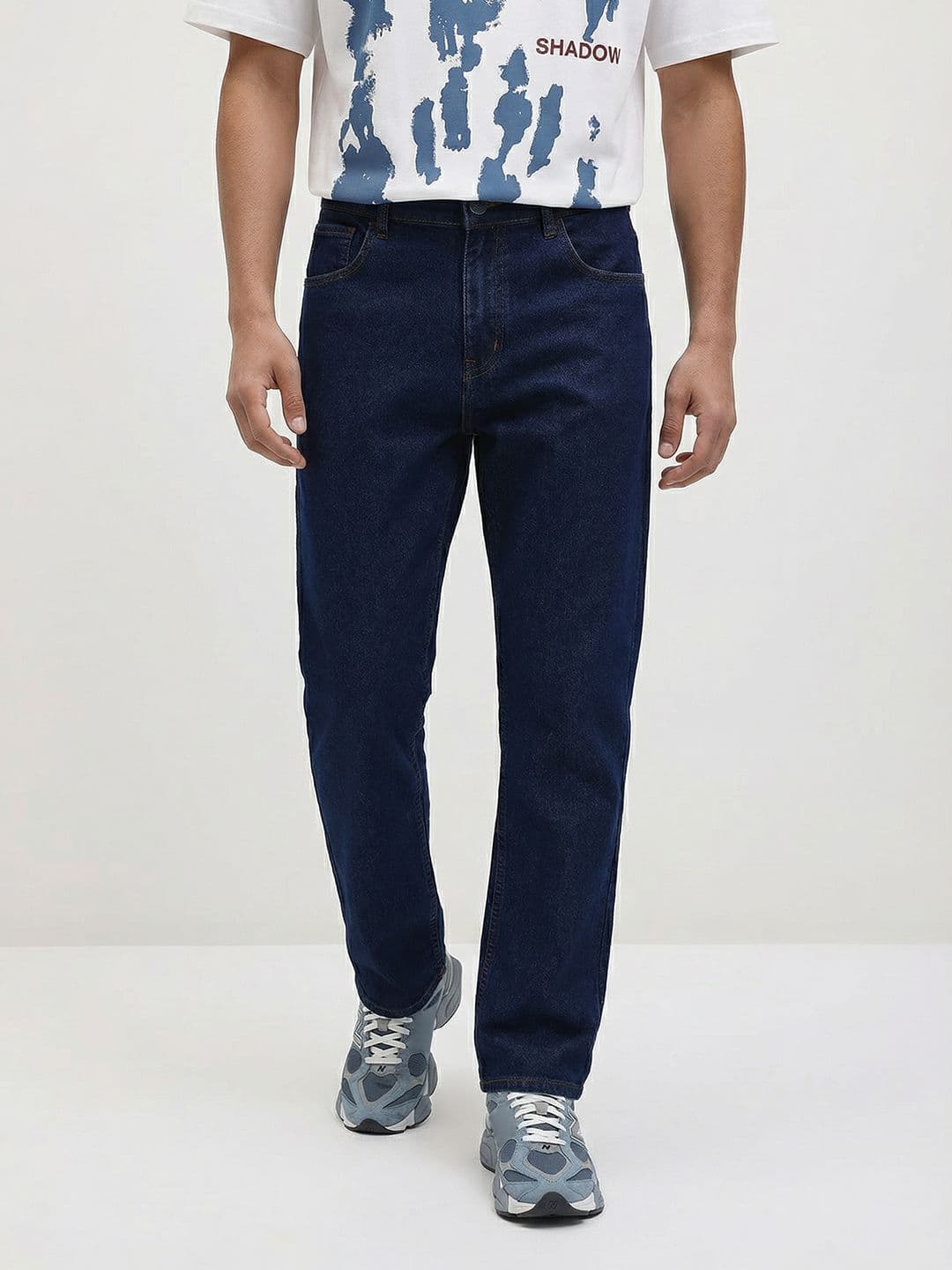 The Roadster Life Co. Men Regular Fit Mid-Rise Cotton Jeans - view 1
