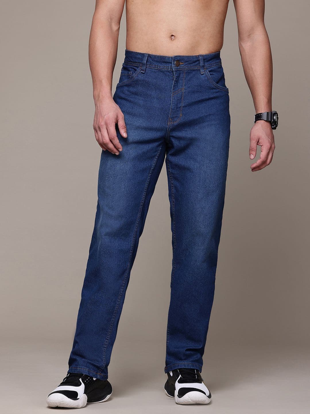 The Roadster Life Co. Men Straight Fit Jeans - view 1