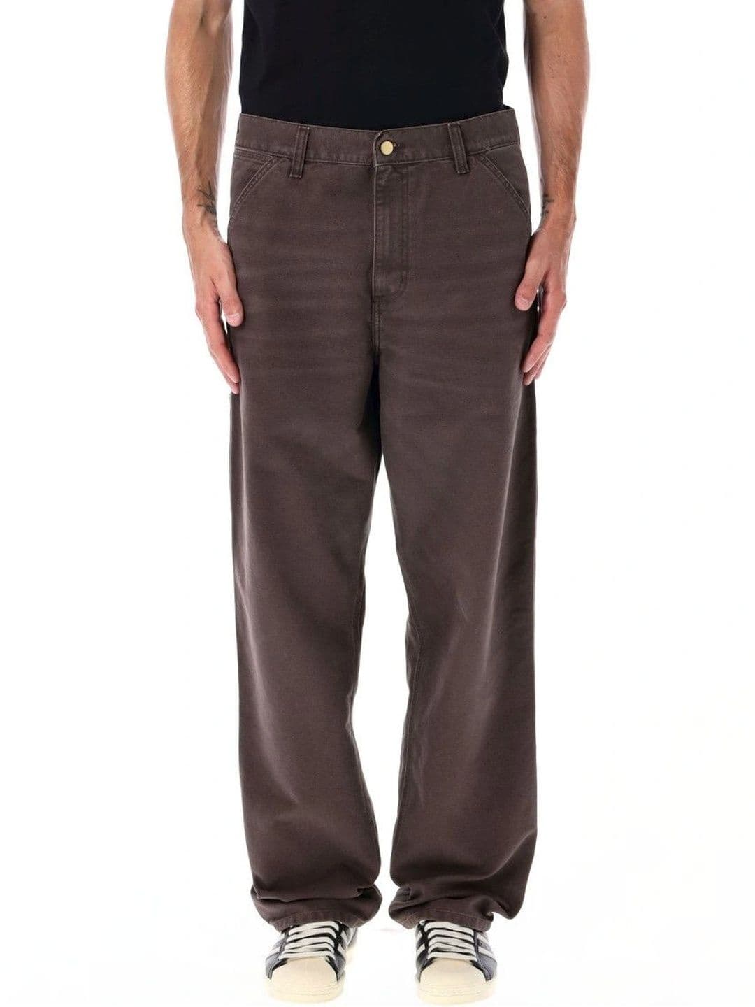Carhartt WIP Men Relaxed Fit Mid-Rise Jeans - view 1