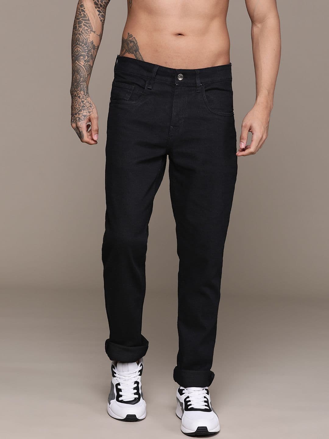 The Roadster Lifestyle Co. Men Slim Fit Stretchable Jeans - view 1