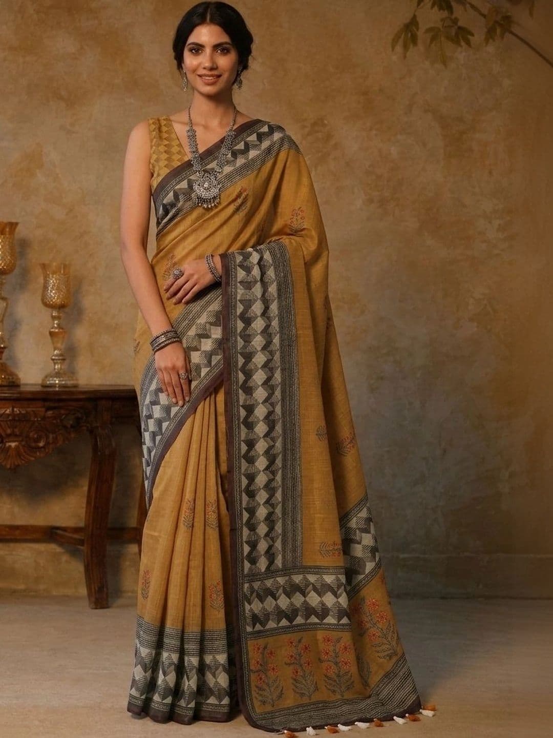 AANVI Chanderi Saree - view 1