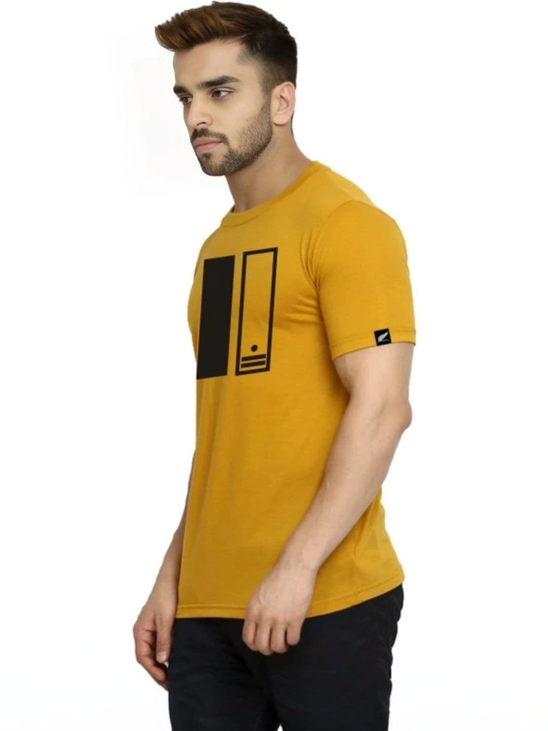 FLORA SHINE Men Printed Bio Finish T-shirt - view 1