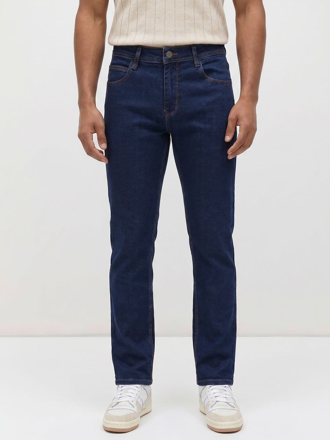 The Roadster Life Co. Men Regular Fit Stretchable Jeans - view 1