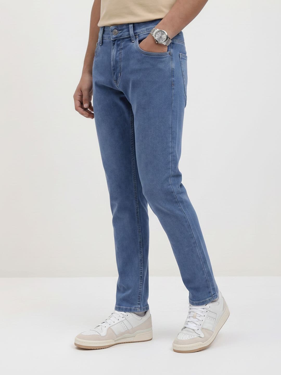 The Roadster Life Co. Men Regular Fit Stretchable Jeans - view 1