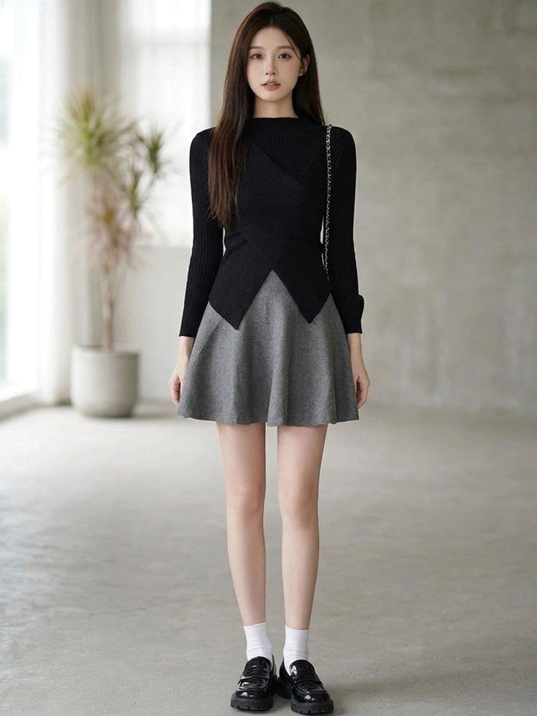 Suo Women Mini Flared Skirt - view 1