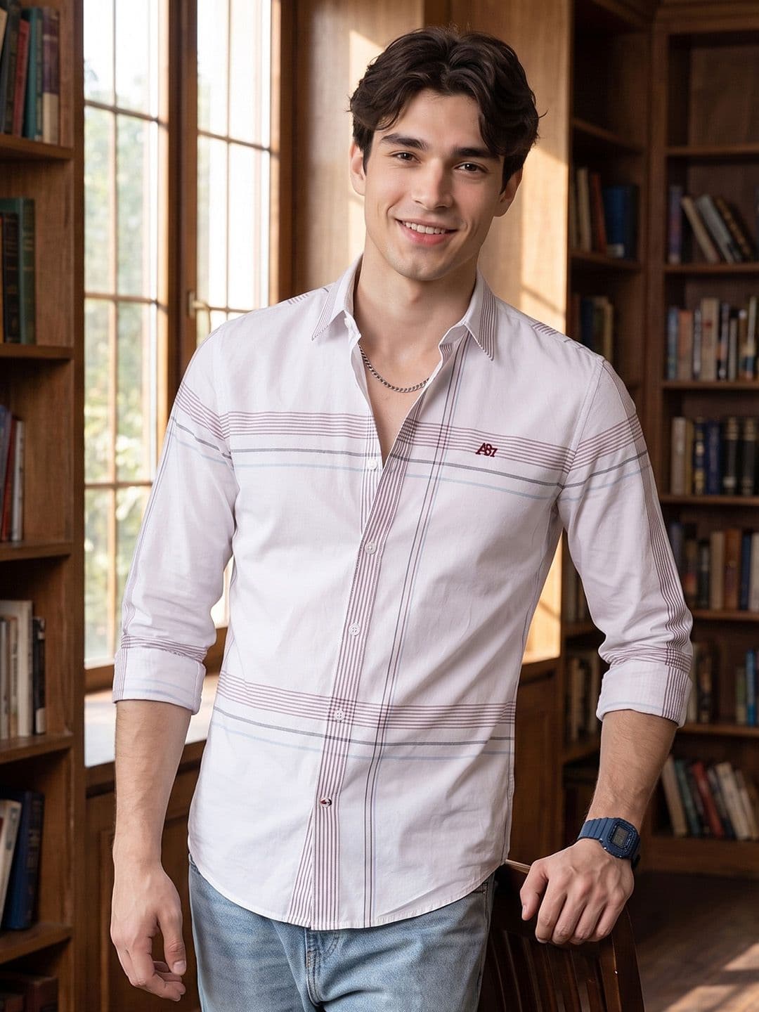 Aeropostale Checked Pure Cotton Casual Shirt - view 1