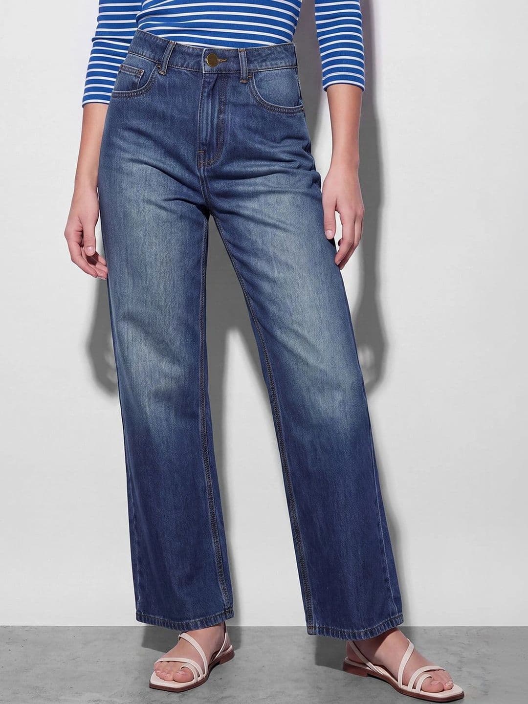 Fame Forever by Lifestyle Women Relaxed Fit High-Rise Jeans - view 1