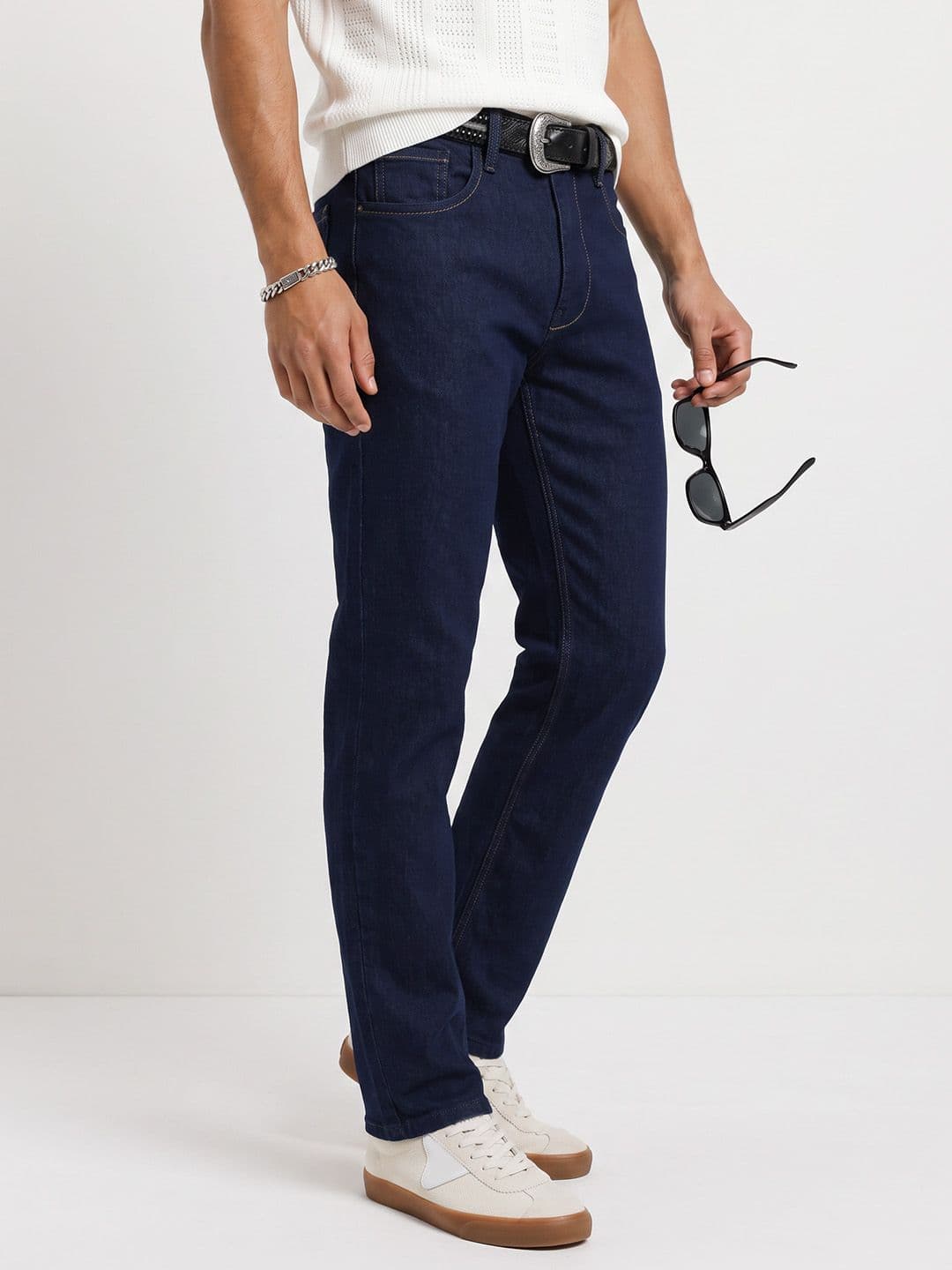 The Roadster Life Co. Men Slim Fit Stretchable Jeans - view 1