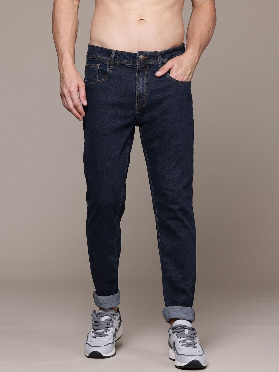 The Roadster Lifestyle Co. Men Regular Fit Stretchable Jeans - view 1