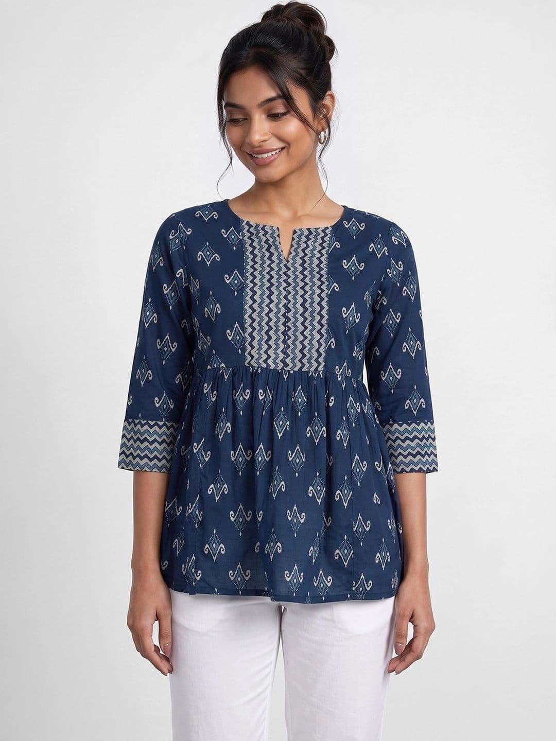 Melange by Lifestyle Printed Ethnic Tunic - view 1