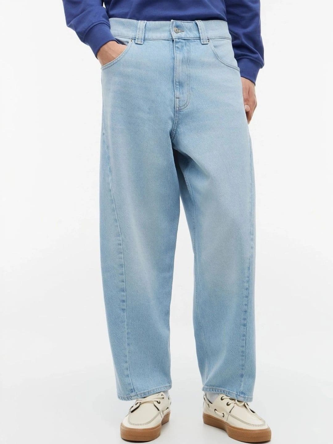 Tommy Hilfiger Men Relaxed Fit Mid-Rise Light Fade Stretchable Jeans - view 1