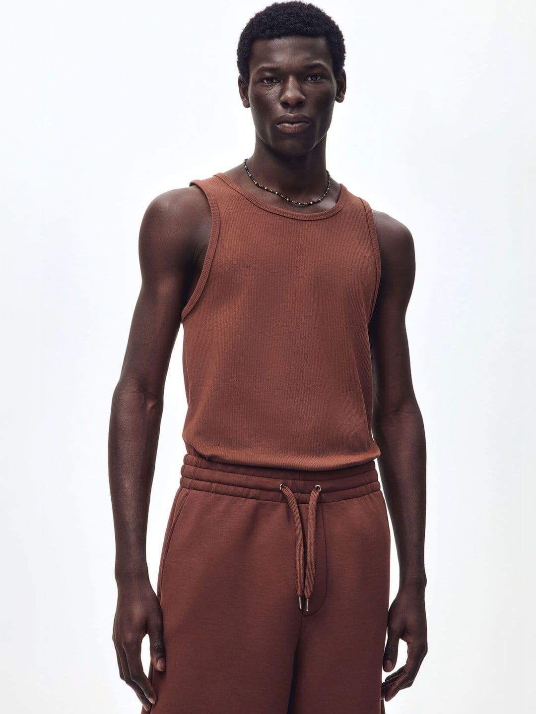 H&M Slim Fit Ribbed Vest Top - view 1