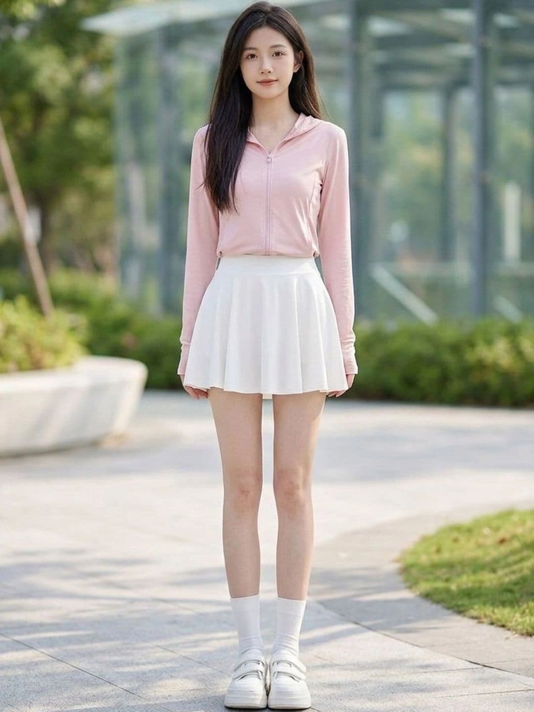 Suo Women Mini Flared Skirt - view 1