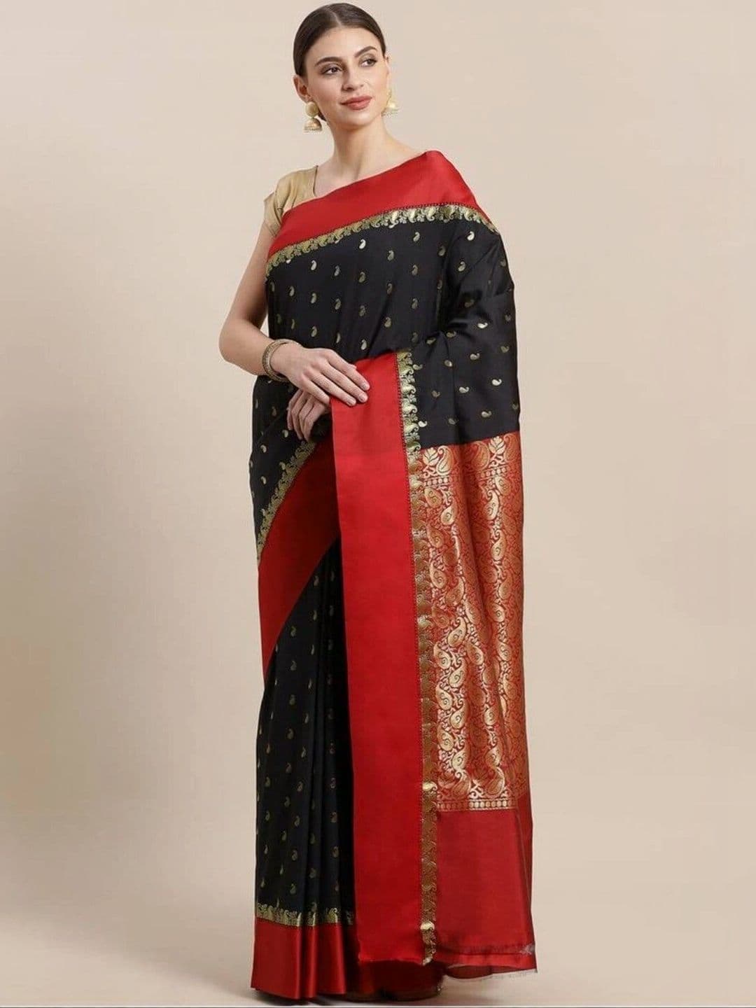 Silk Loomluxe Zari Art Silk Saree - view 1