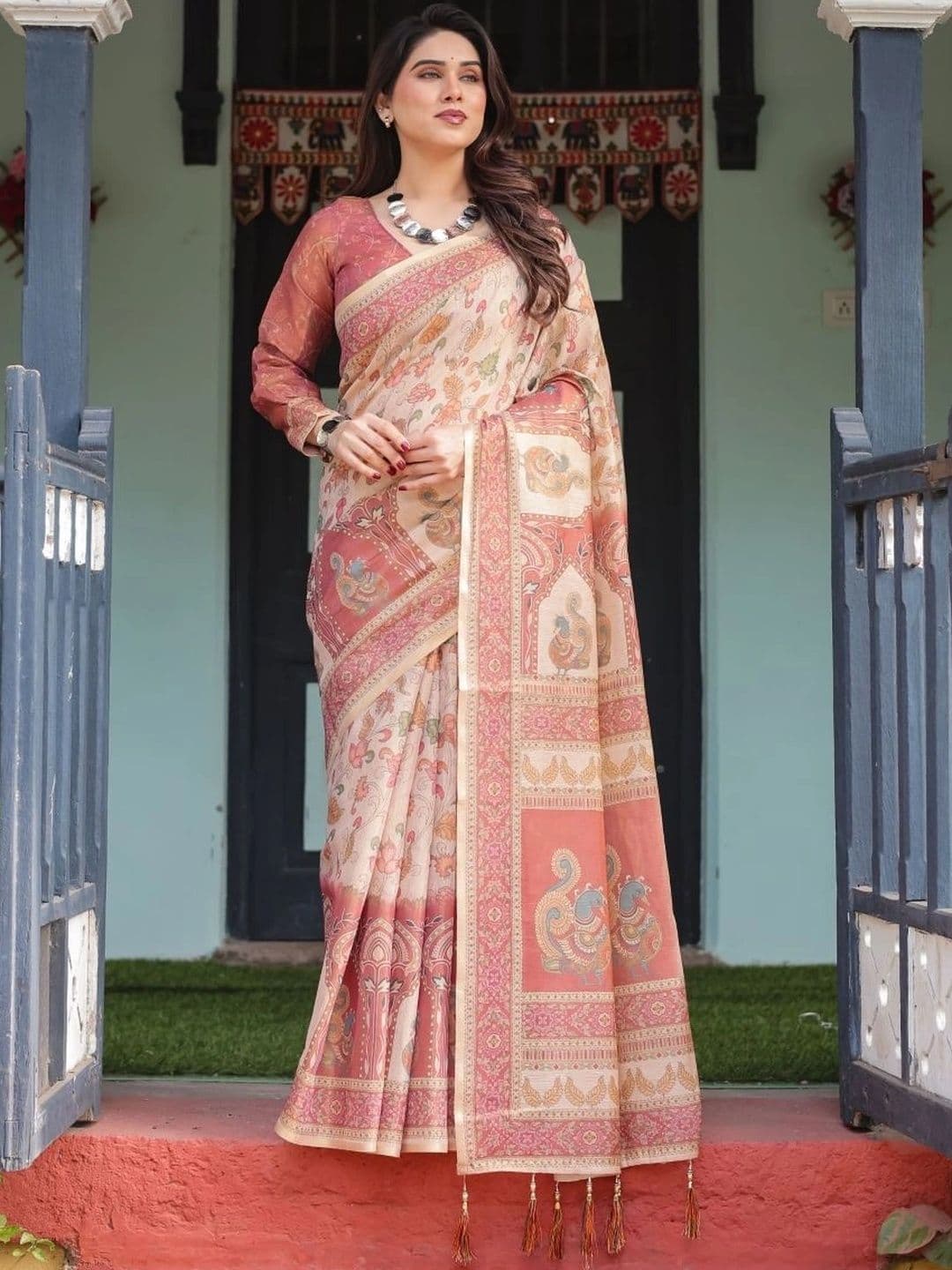 Suha Art Silk Saree - view 1