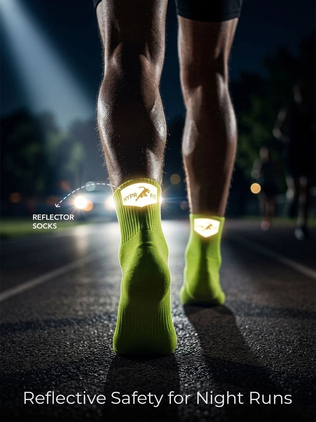 HYPR FIT Men Pack of 2 Multi Cotton Anti-Odour Compression Fit Socks - view 1