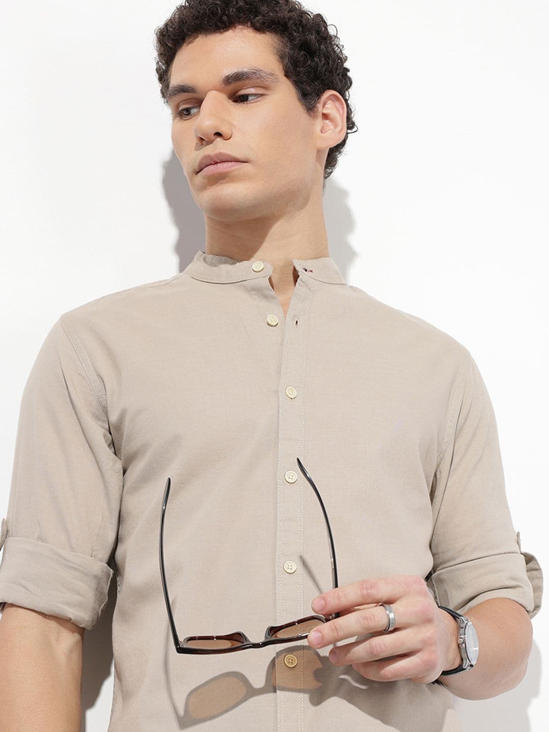 Roadster Life Co. Slub Textured Shirt - view 1