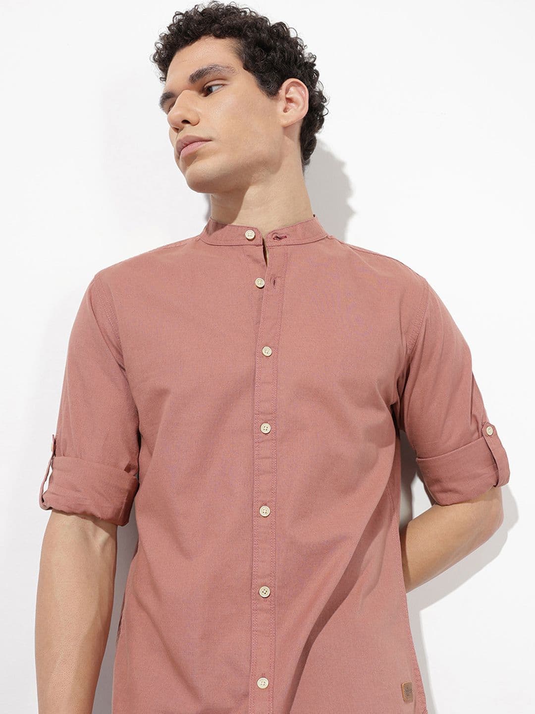 Roadster Life Co. Easy Drape Cotton Shirt - view 1