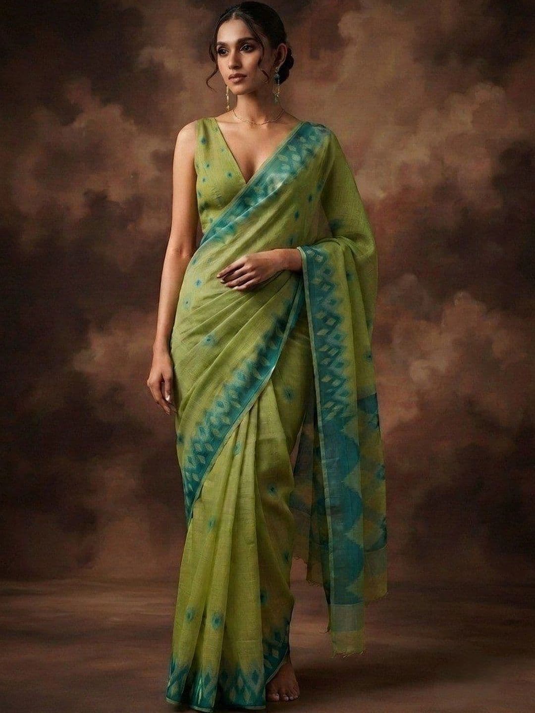 RUNAYA NX Chanderi Saree - view 1