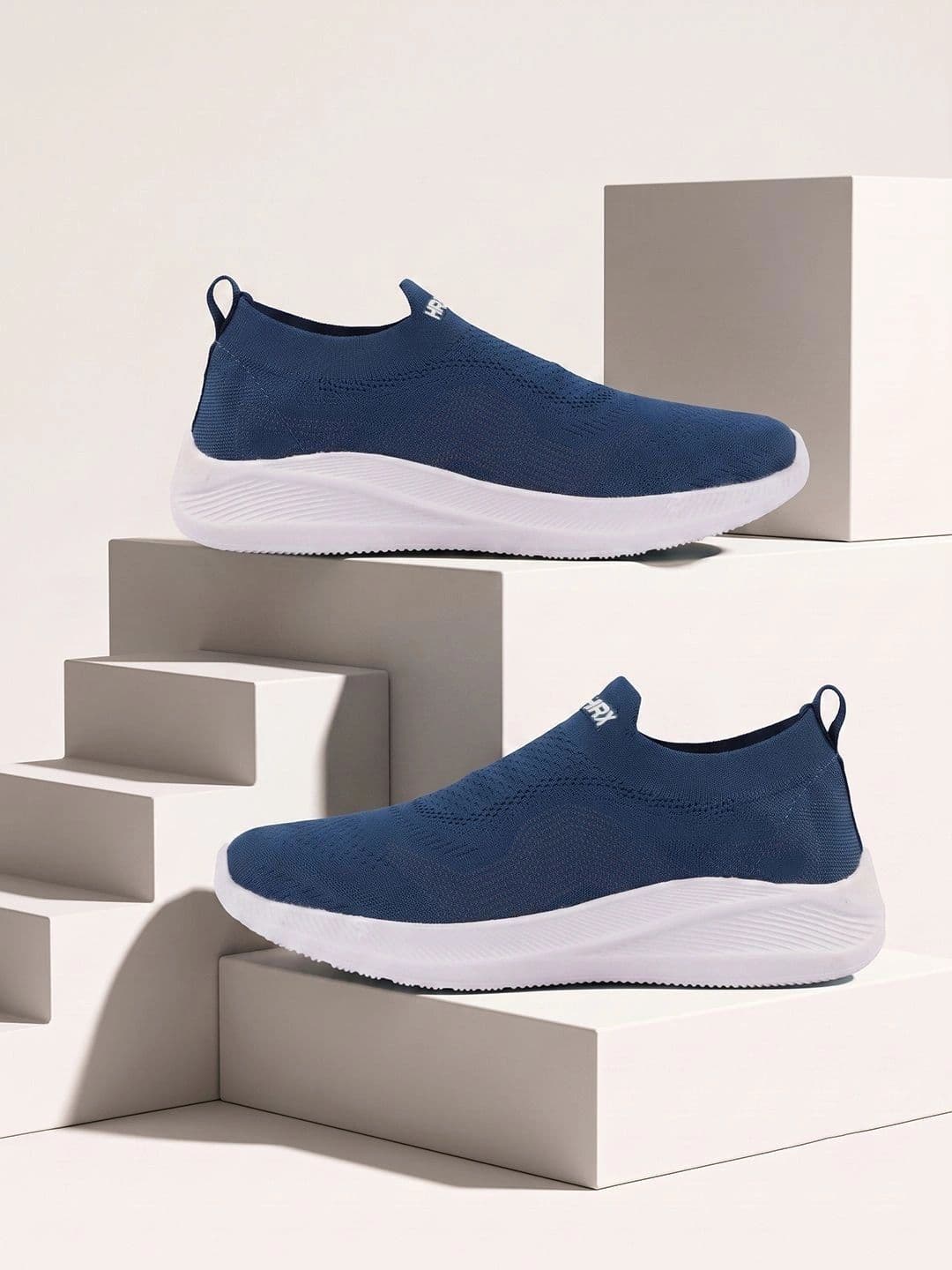 HRX by Hrithik Roshan Men Textured Slip-On Sneakers - view 1